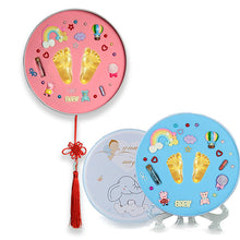 Load image into Gallery viewer, Baby Hand print Mud And Foot Print Baby HandPrint Footprint Imprint Kit Baby Souvenirs Baby Hand And Foot Mold Hundred Days Gift