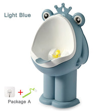 Load image into Gallery viewer, Children's Urinal Kids Toilet Child Standing Urinal Wall-mounted Toilet for Boy Portable Frog Toilet Training Split Design Potty