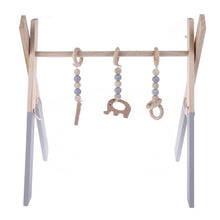 Load image into Gallery viewer, Baby Wooden Play Gym Baby Foldable Activity Gym Frame Detachable Living Infants Bedroom Decor Early Educational Toys Photography
