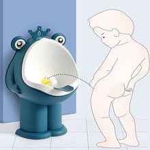 Load image into Gallery viewer, Children's Urinal Kids Toilet Child Standing Urinal Wall-mounted Toilet for Boy Portable Frog Toilet Training Split Design Potty
