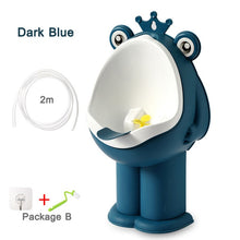 Load image into Gallery viewer, Children's Urinal Kids Toilet Child Standing Urinal Wall-mounted Toilet for Boy Portable Frog Toilet Training Split Design Potty
